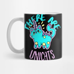 Cute Crazy Psycedelic Unicorn Cat Chimaera Artwork Mug